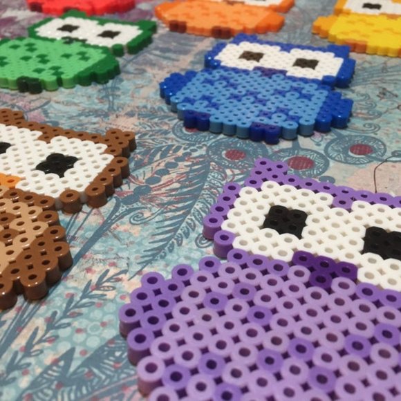 8 Cute Owl Fridge Magnets - Kids Home Decor - Picture 4 of 6